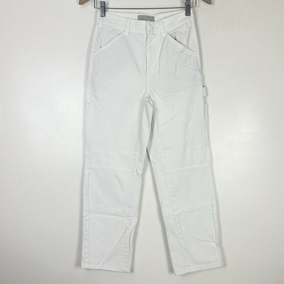 Everlane Carpenter Utility Barrel Jeans Size 00 Organic Cotton Twill Pant - Picture 6 of 14